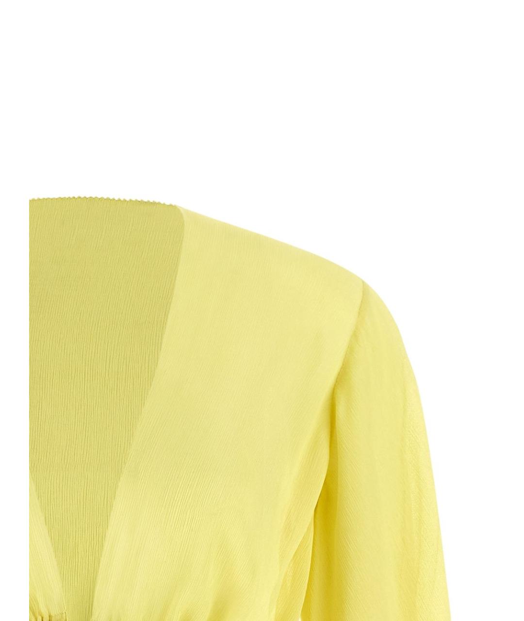 ALBERTA FERRETTI Желтая блузы, фото 4