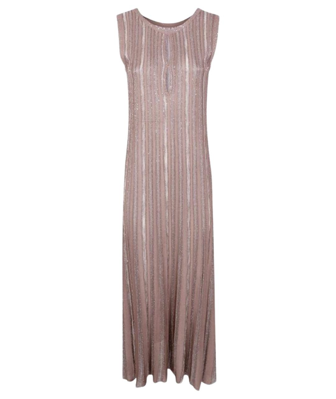 D.EXTERIOR Коричневое вискозное повседневное платье, фото 1