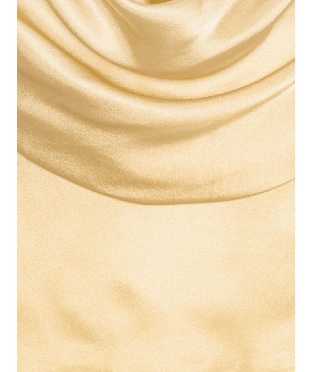 ROTATE Золотая полиэстеровая майка, фото 4