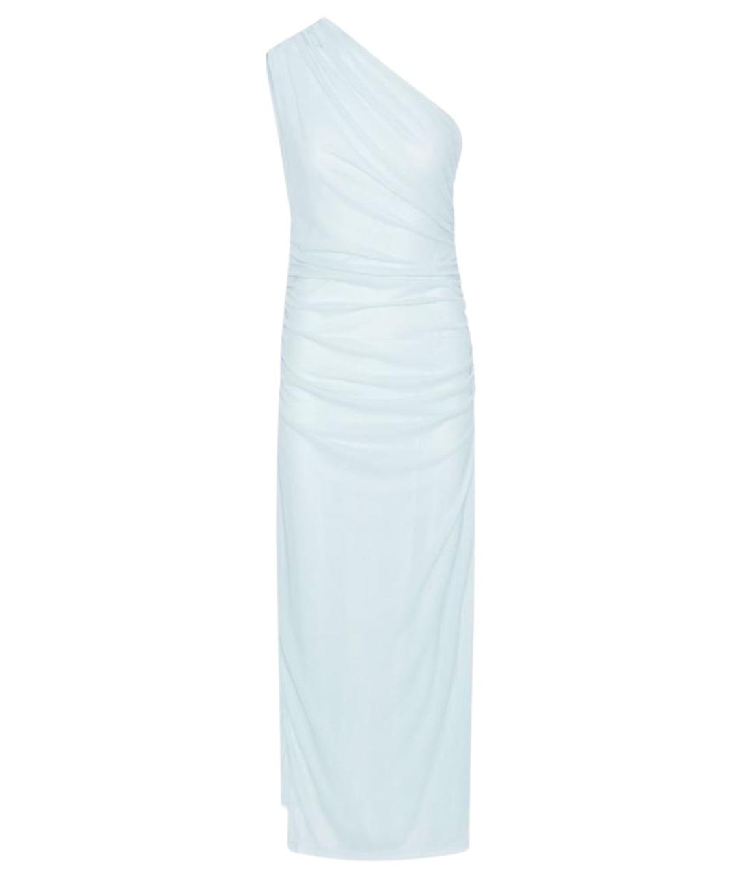 ROTATE Голубое полиэстеровое коктейльное платье, фото 1