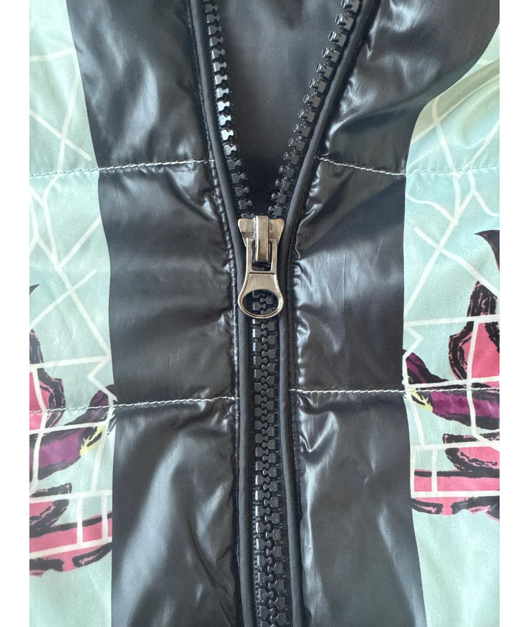 PINKO Голубая полиэстеровая куртка, фото 4