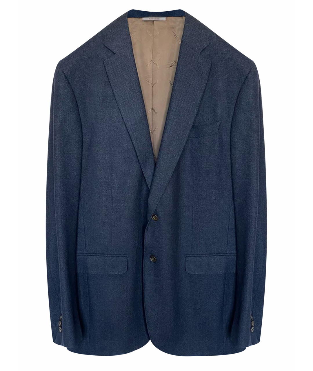 RAVAZZOLO Синий шерстяной пиджак, фото 1