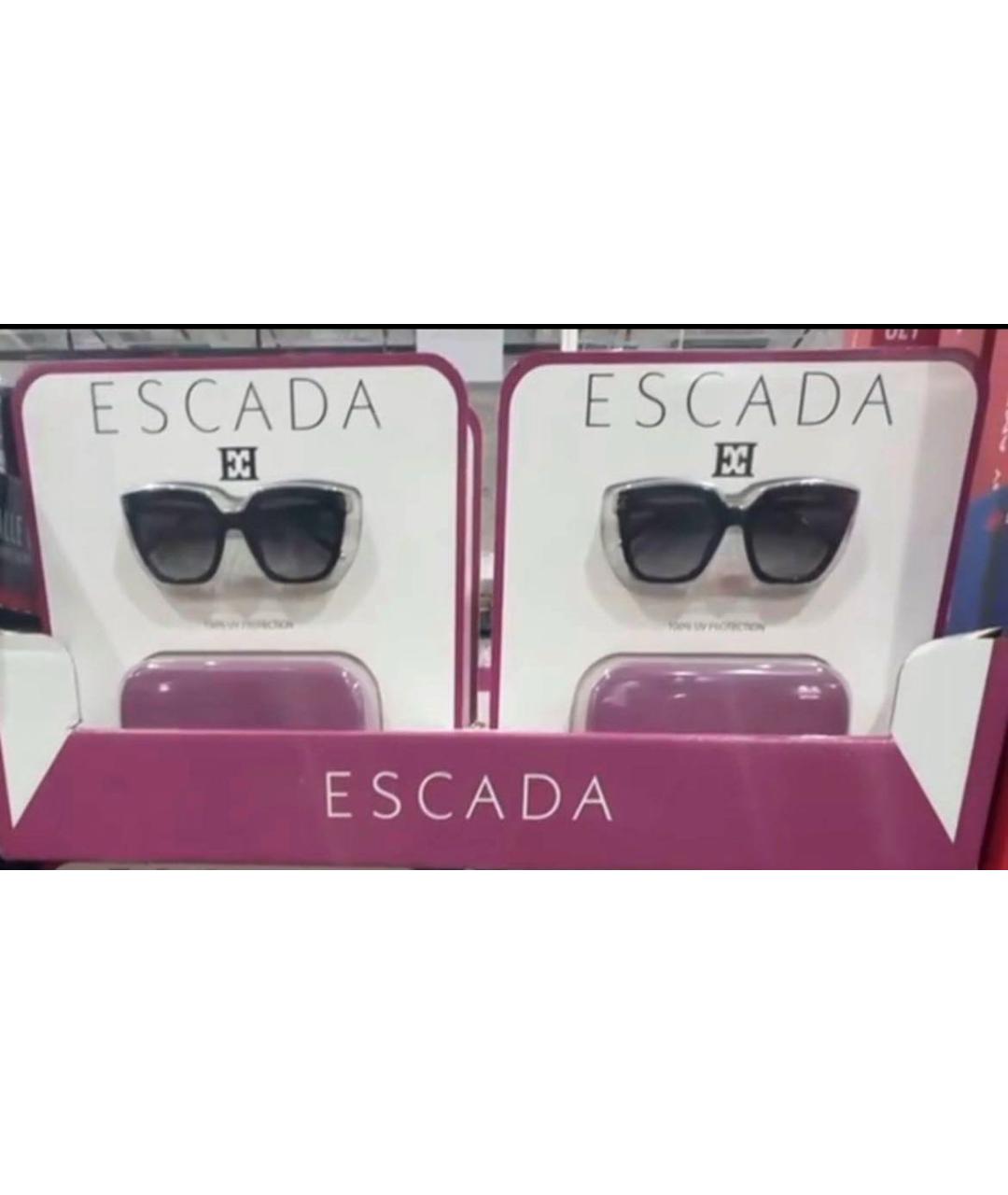 ESCADA Черные металлические солнцезащитные очки, фото 7