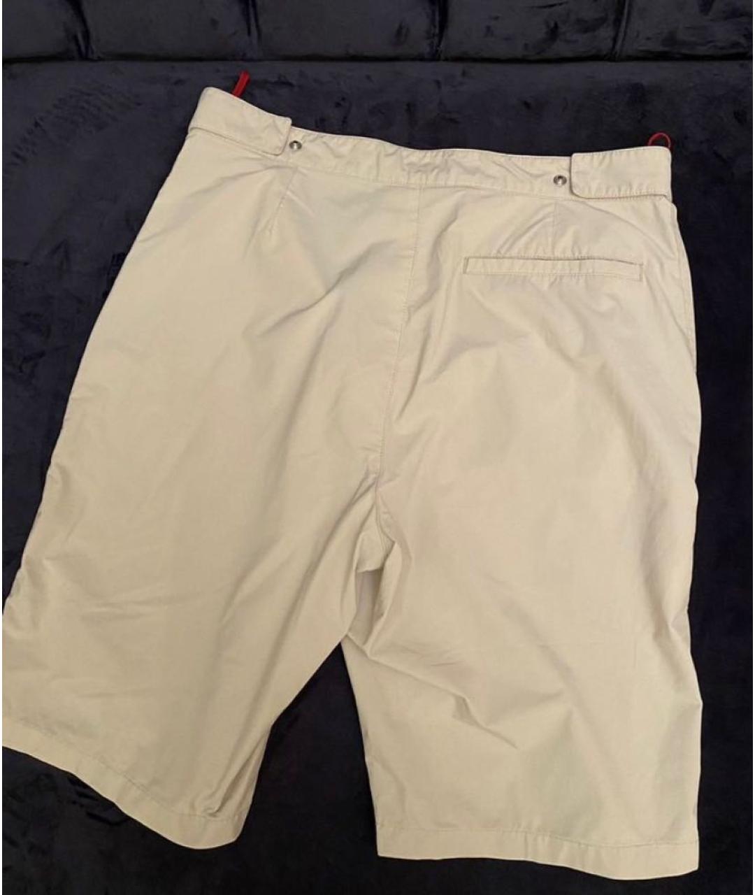 PRADA Бежевые шорты, фото 4