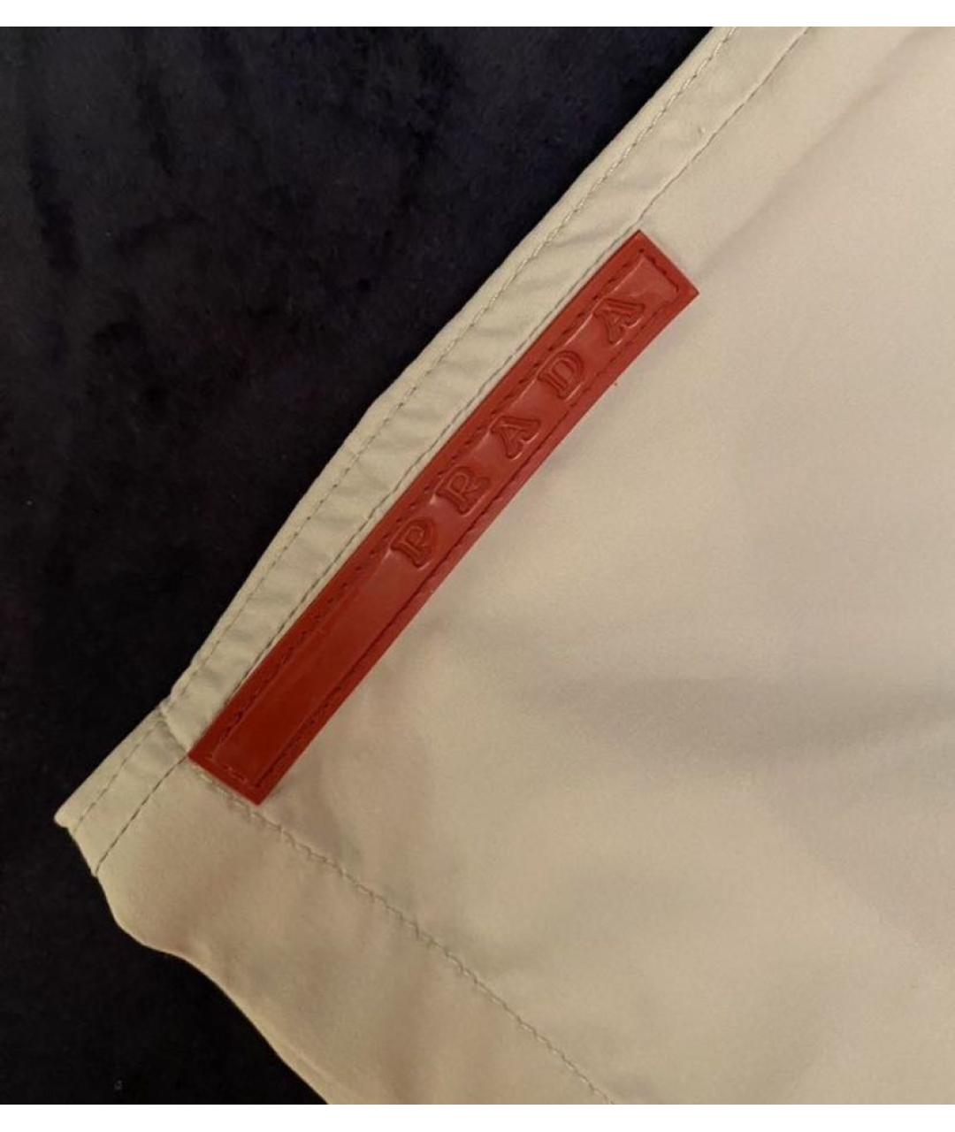 PRADA Бежевые шорты, фото 2