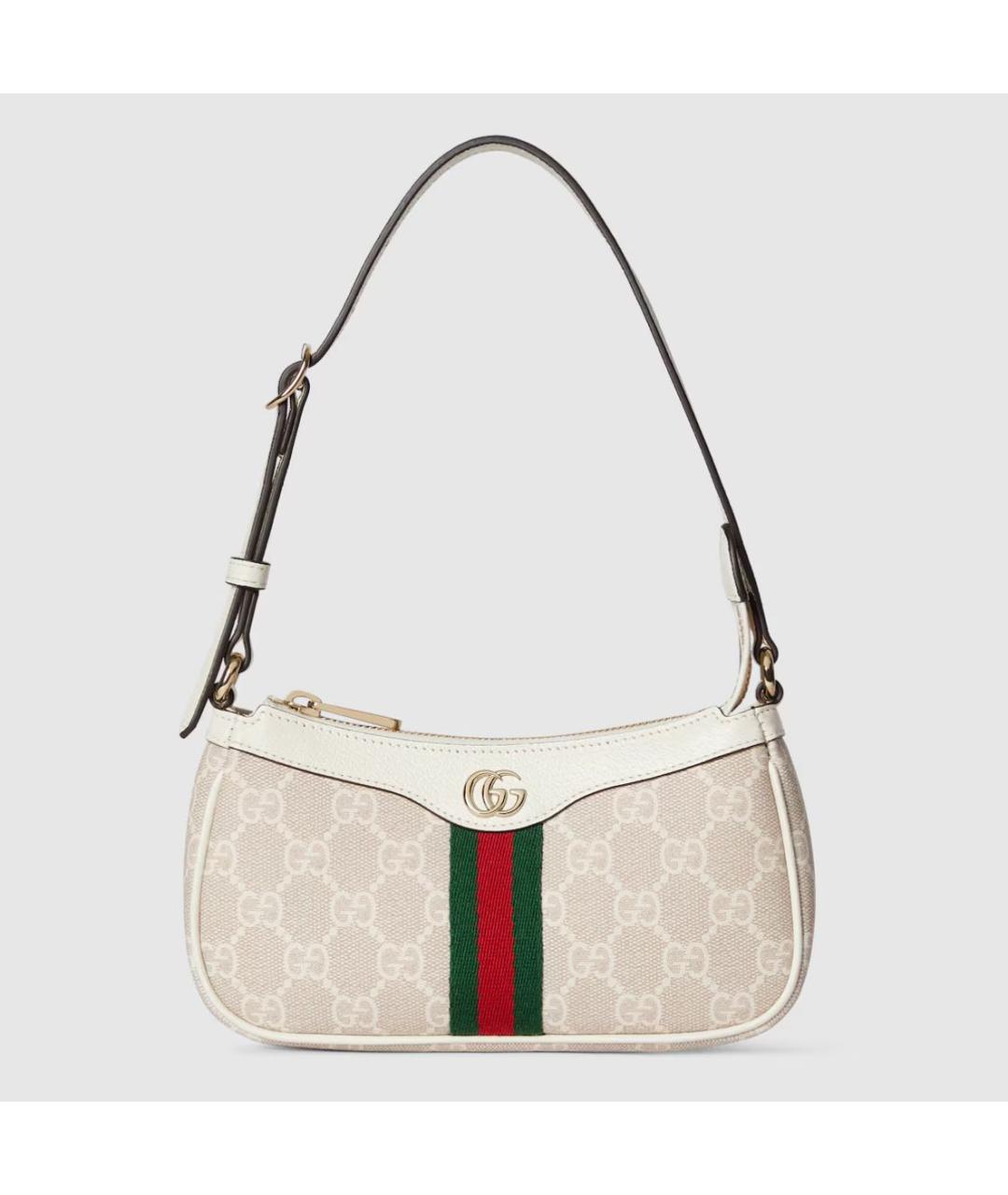 GUCCI Бежевая сумка через плечо, фото 3
