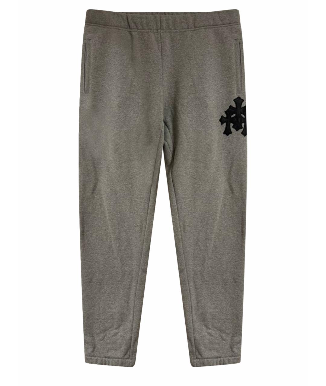 CHROME HEARTS Серый хлопковый спортивный костюм, фото 1