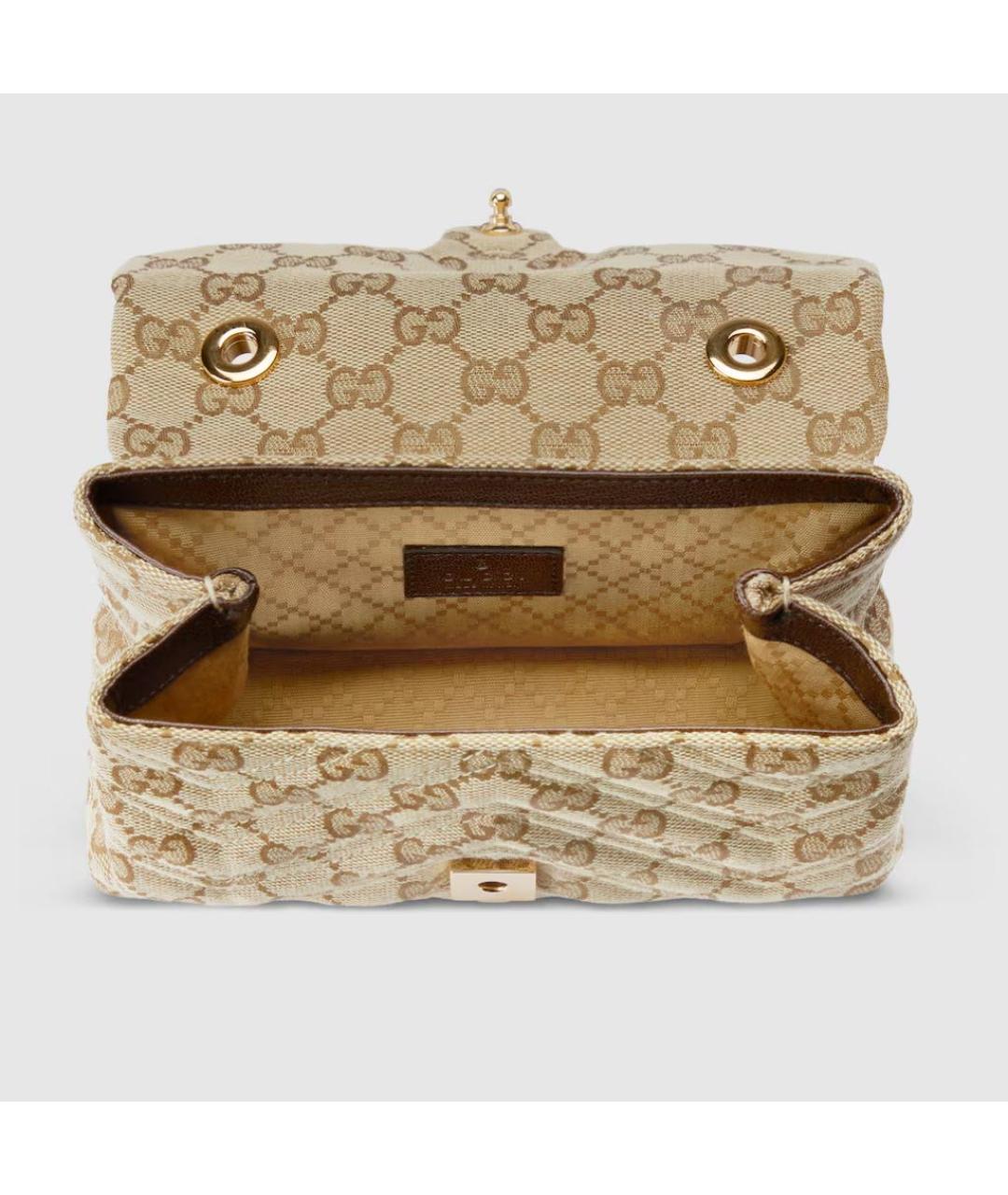 GUCCI Бежевая сумка через плечо, фото 5