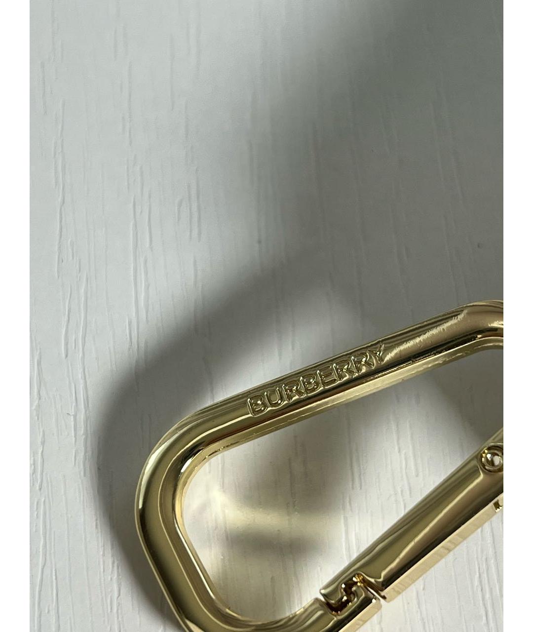 BURBERRY Серебрянный брелок, фото 6