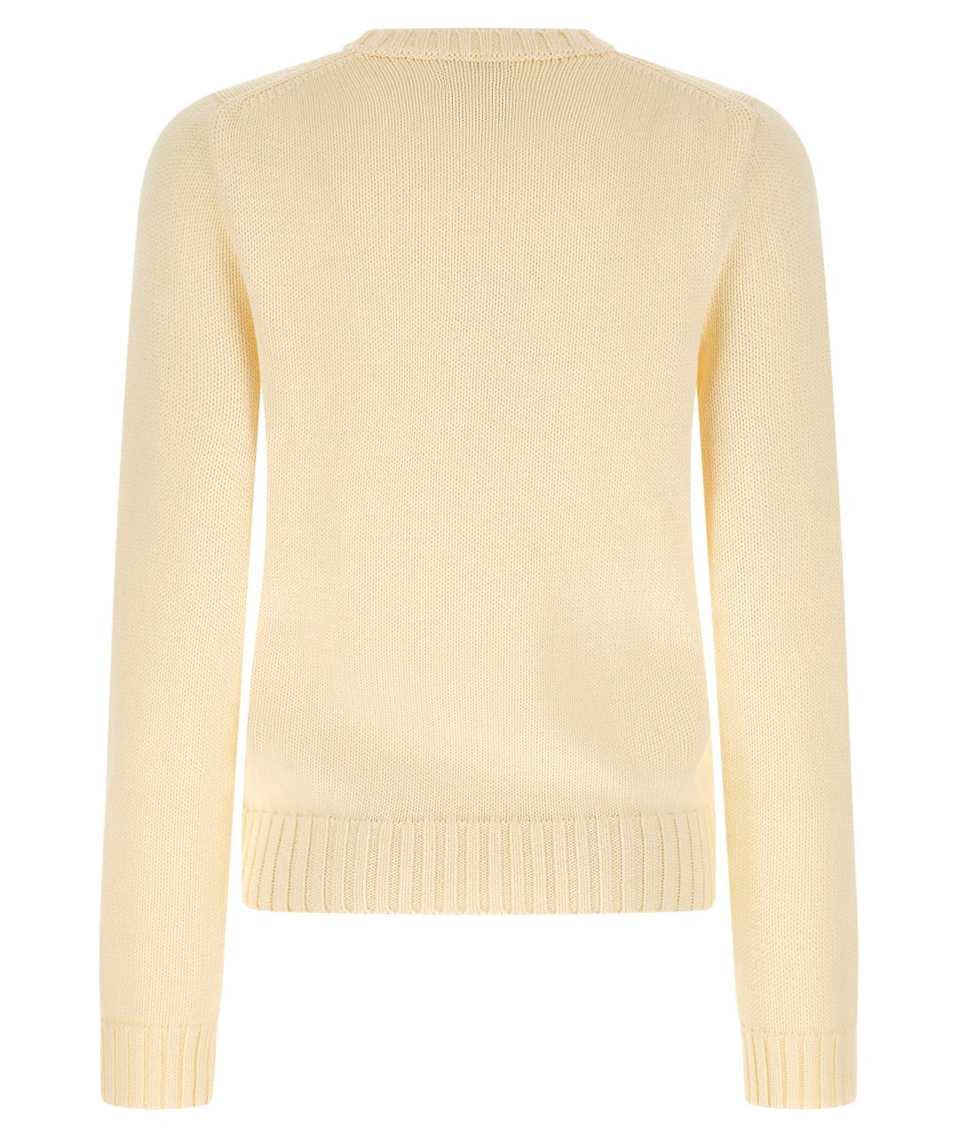 POLO RALPH LAUREN Бежевый хлопковый кардиган, фото 2