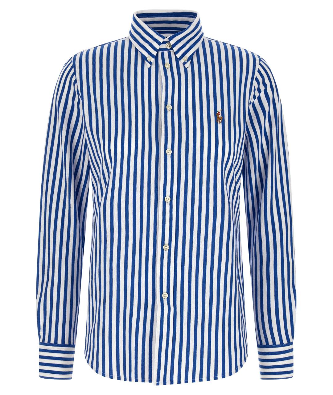 POLO RALPH LAUREN Синяя хлопковая рубашка, фото 1