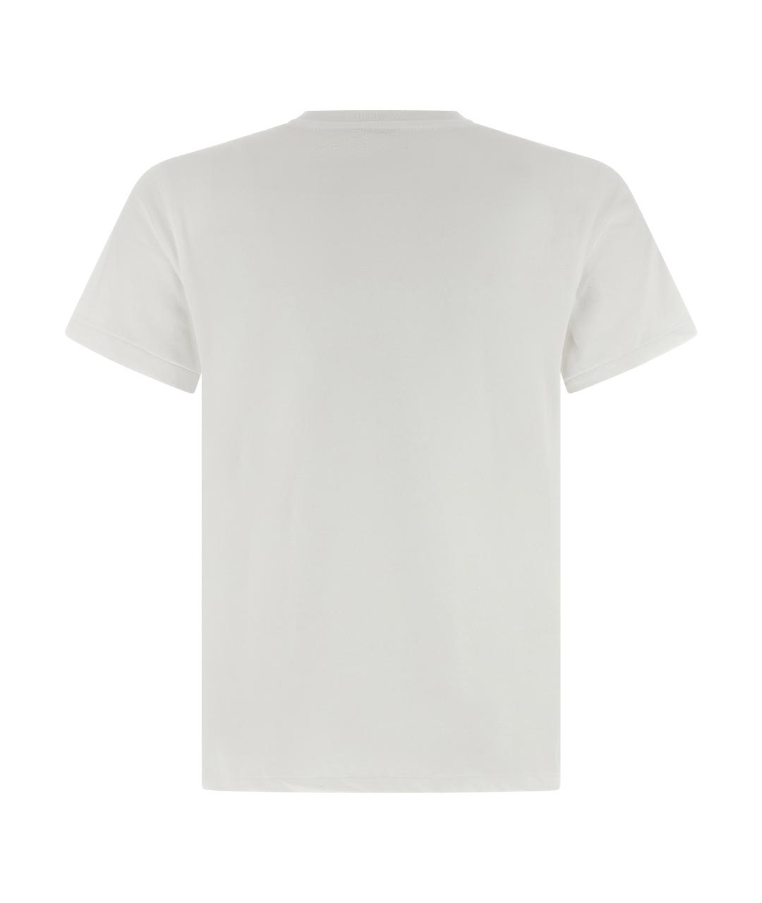 POLO RALPH LAUREN Белая хлопковая футболка, фото 2