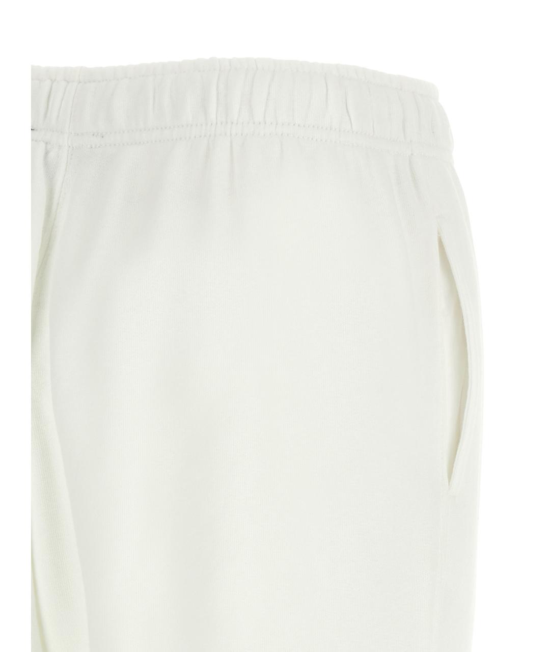 POLO RALPH LAUREN Белые хлопковые спортивные брюки и шорты, фото 4