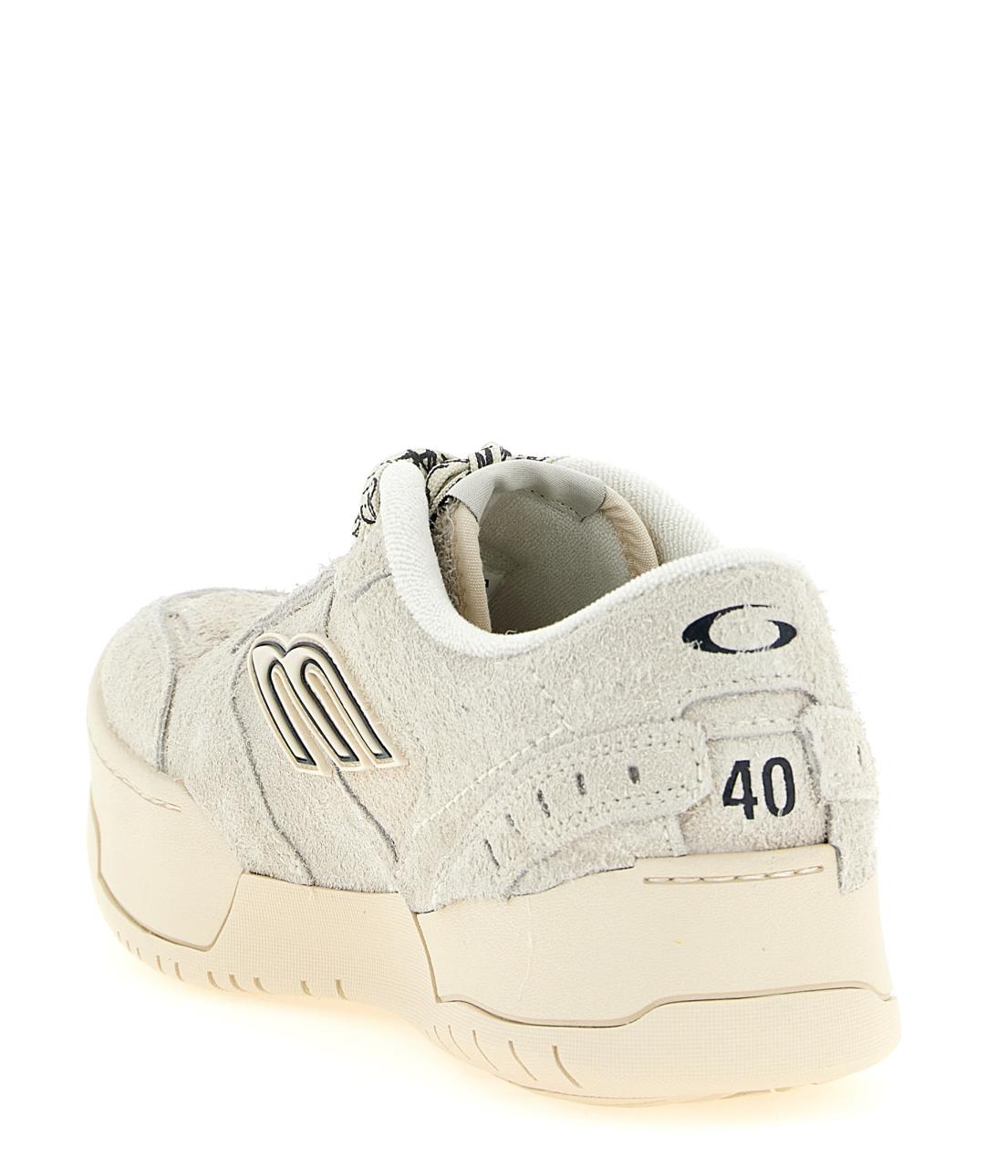 BALENCIAGA Бежевые замшевые кроссовки, фото 3