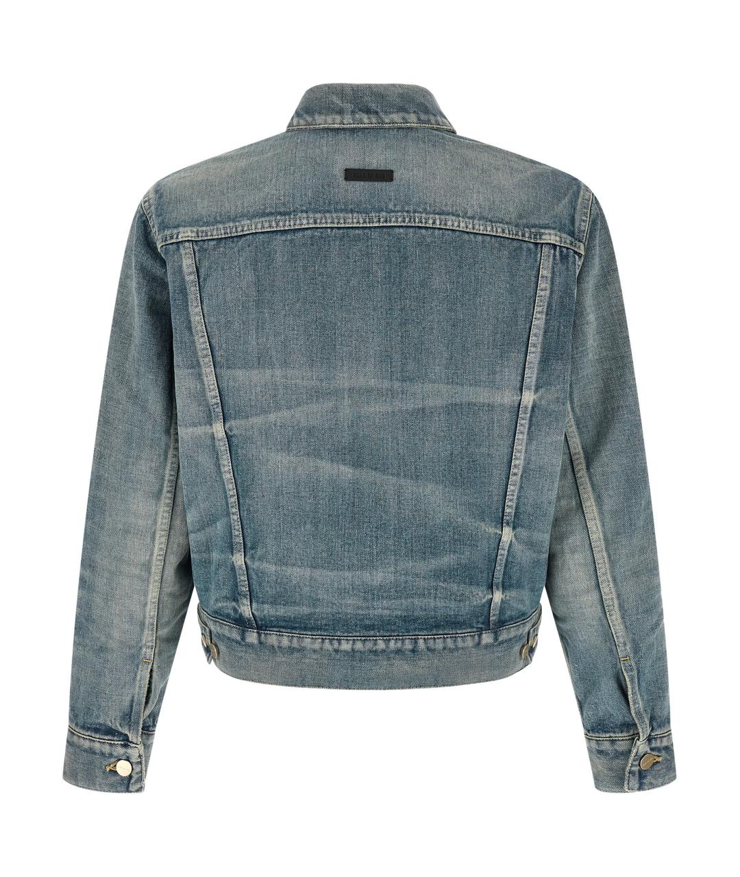 FEAR OF GOD Голубая хлопковая куртка, фото 2