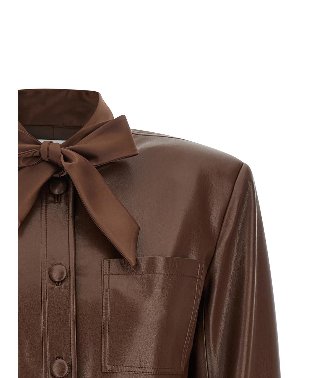 SELF-PORTRAIT Коричневый полиэстеровый комбинезон, фото 3