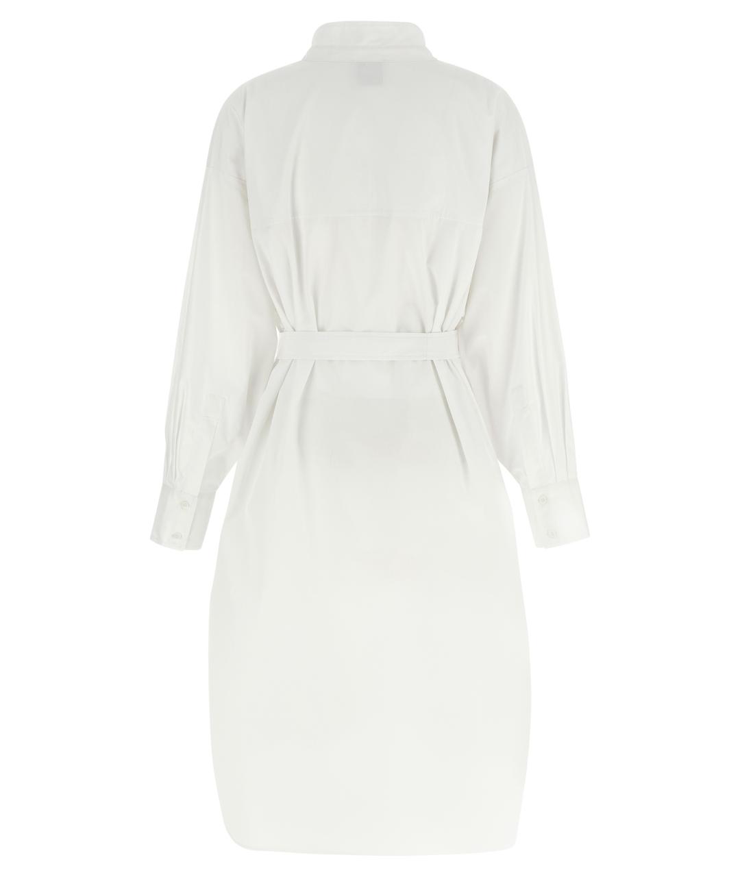 NUDE Белое хлопковое повседневное платье, фото 2