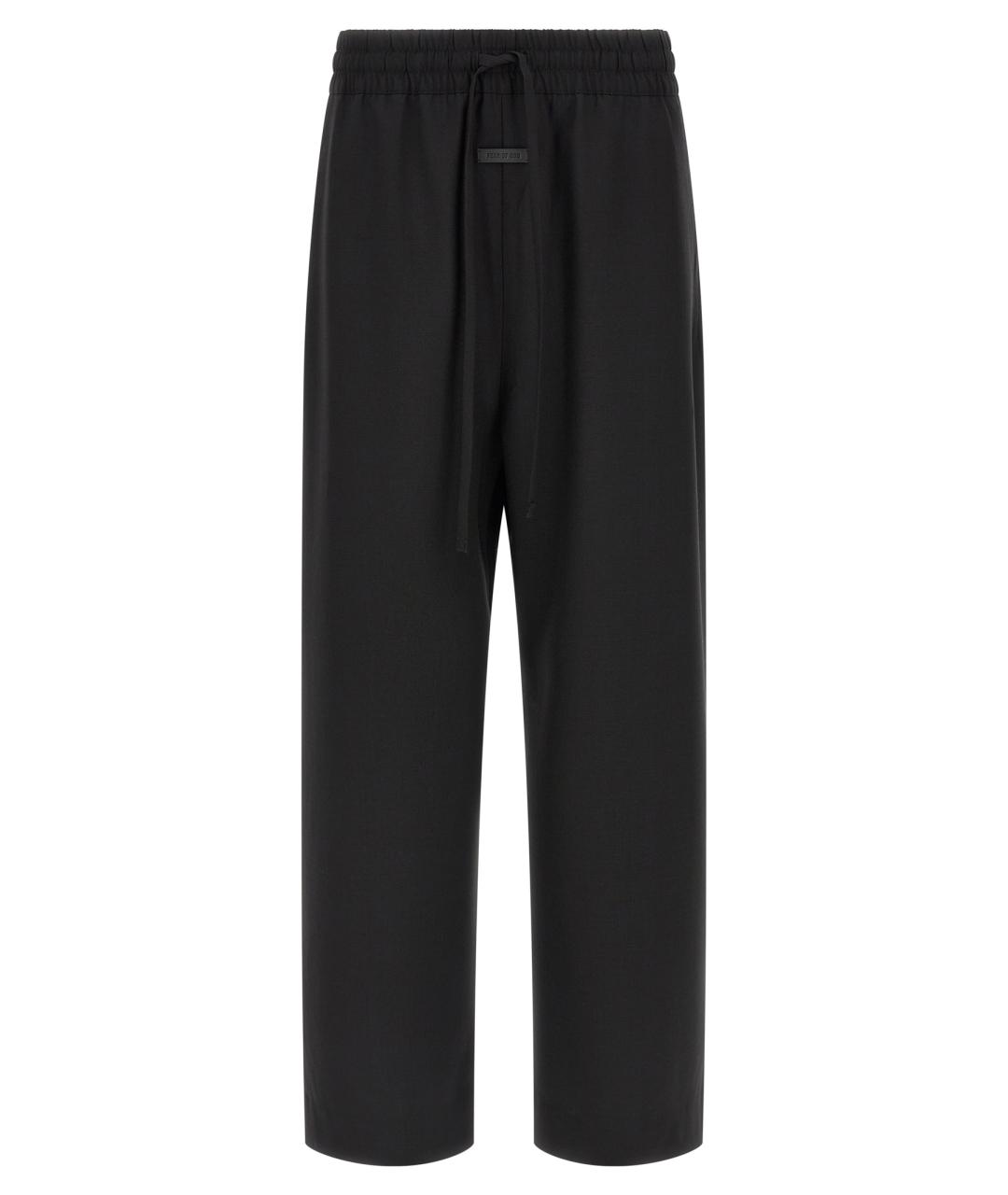 FEAR OF GOD Черные шерстяные повседневные брюки, фото 1