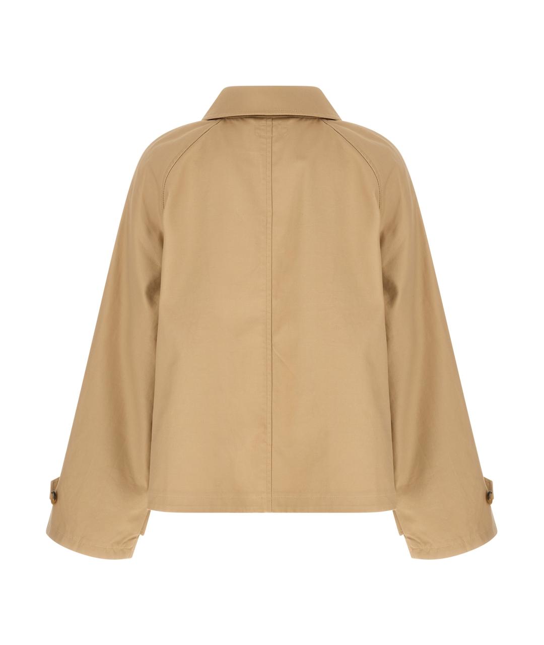 POLO RALPH LAUREN Бежевая хлопковая куртка, фото 2