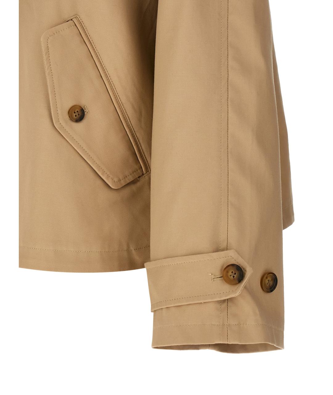 POLO RALPH LAUREN Бежевая хлопковая куртка, фото 4