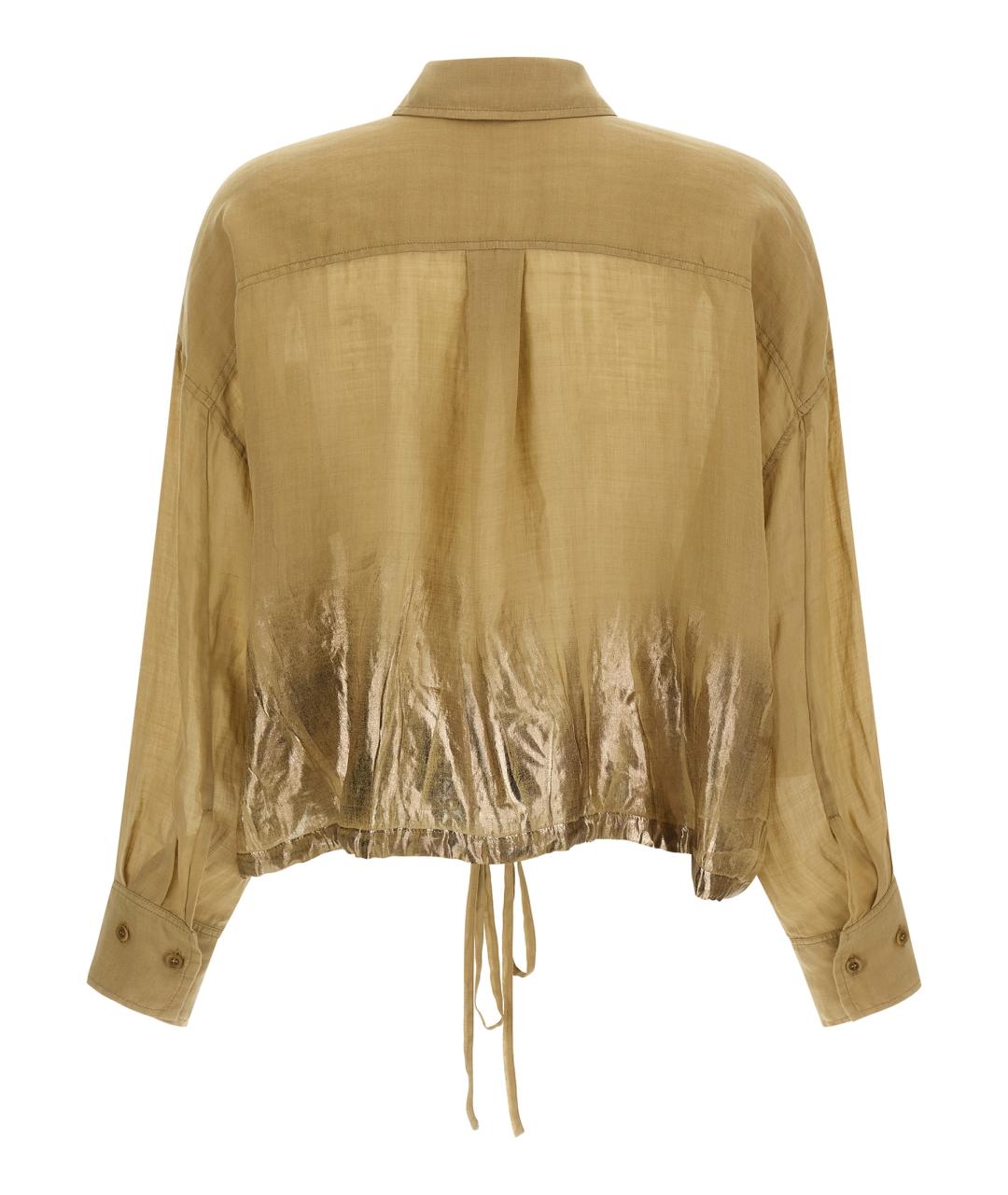 NUDE Коричневая блузы, фото 2