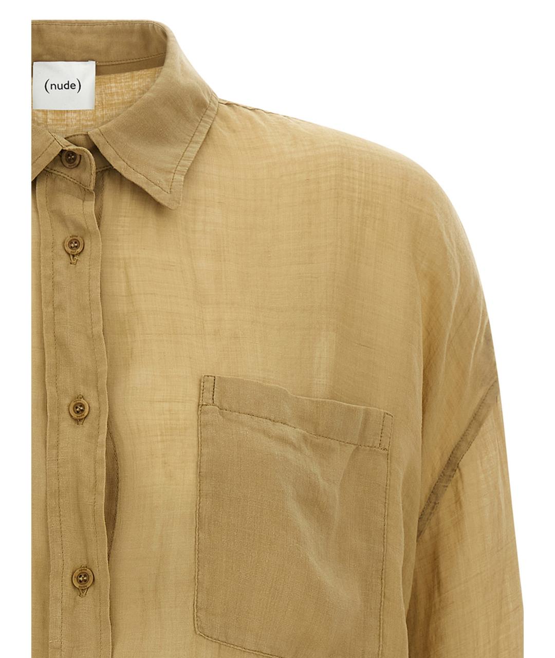 NUDE Коричневая блузы, фото 3