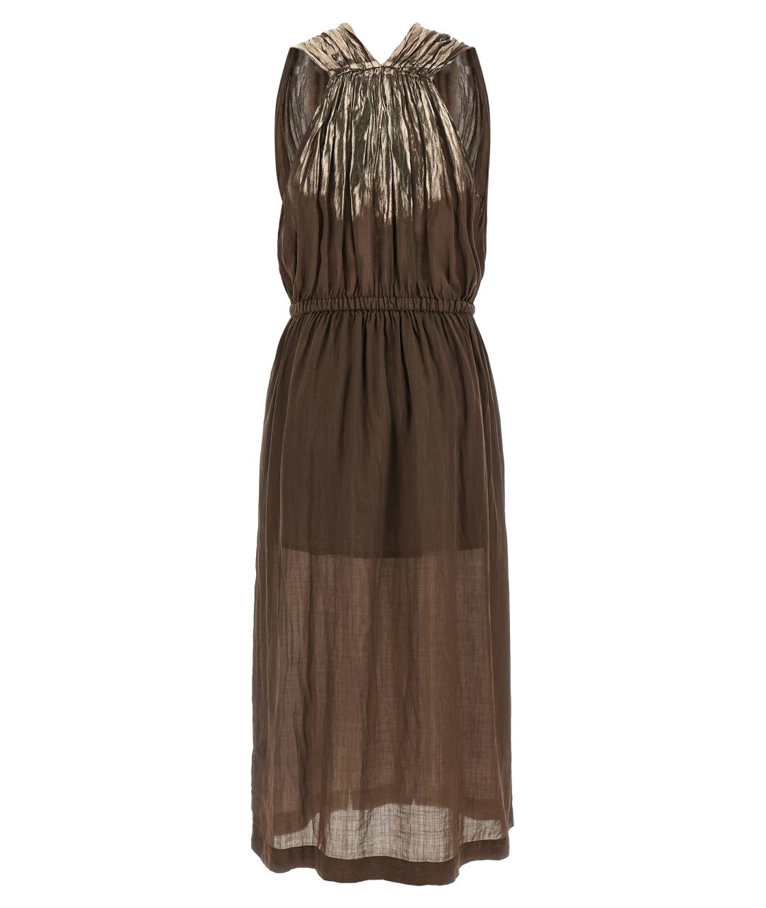 NUDE Коричневое платье, фото 2