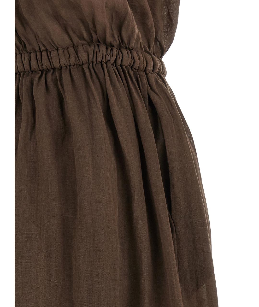 NUDE Коричневое платье, фото 4
