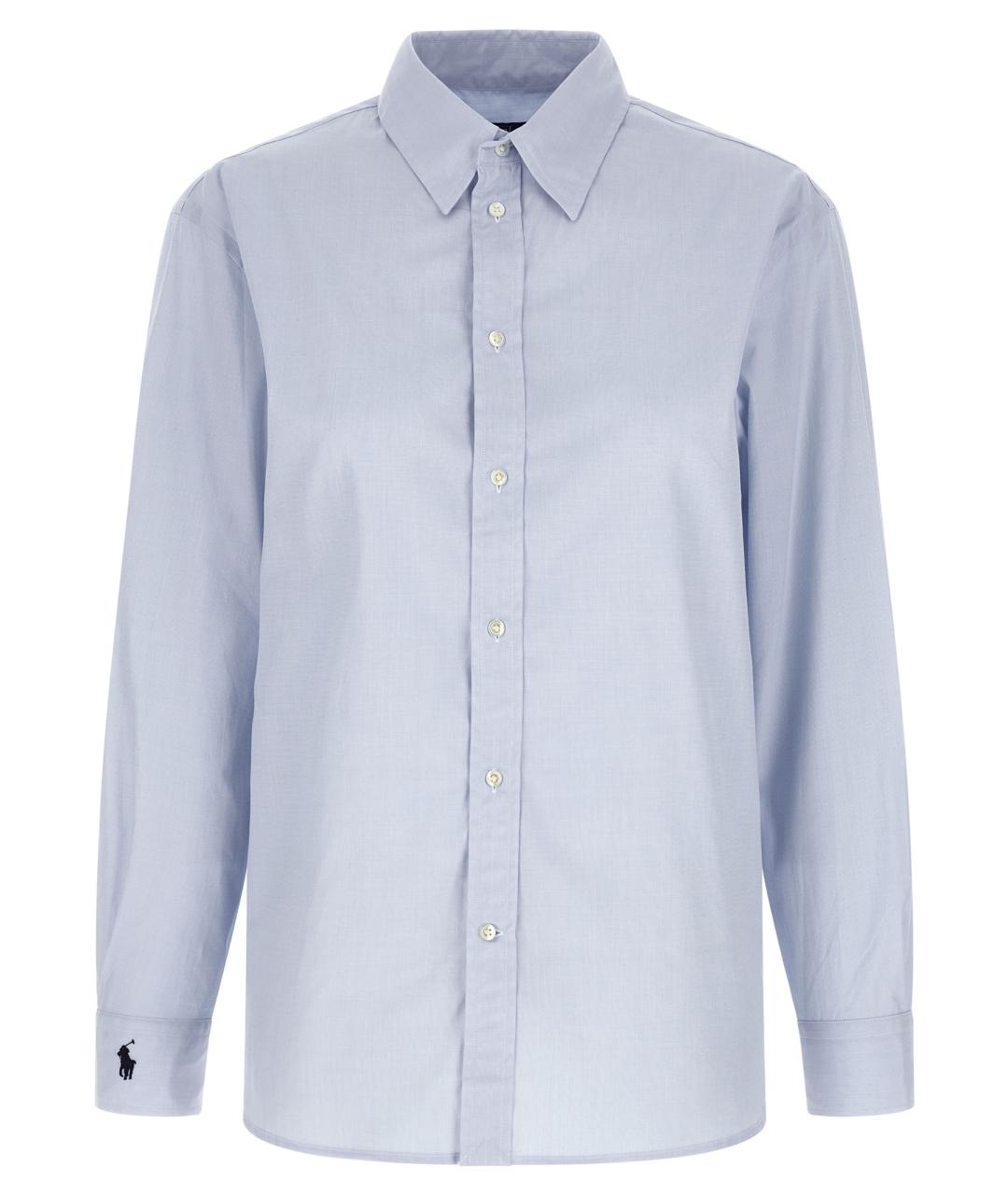 POLO RALPH LAUREN Голубая хлопковая рубашка, фото 1