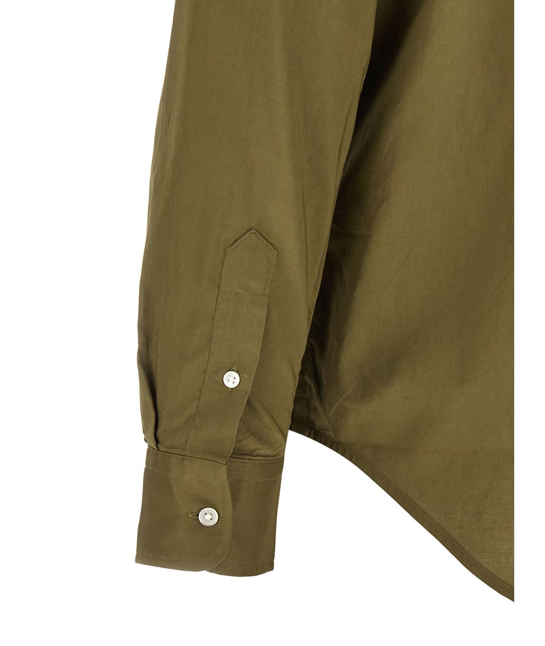 POLO RALPH LAUREN Зеленая хлопковая рубашка, фото 4