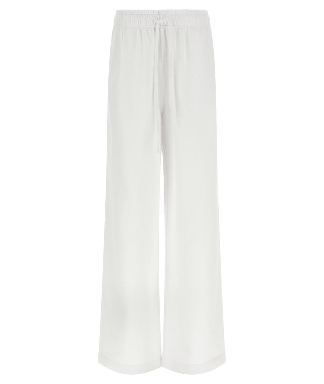 POLO RALPH LAUREN Белые хлопковые прямые брюки, фото 1