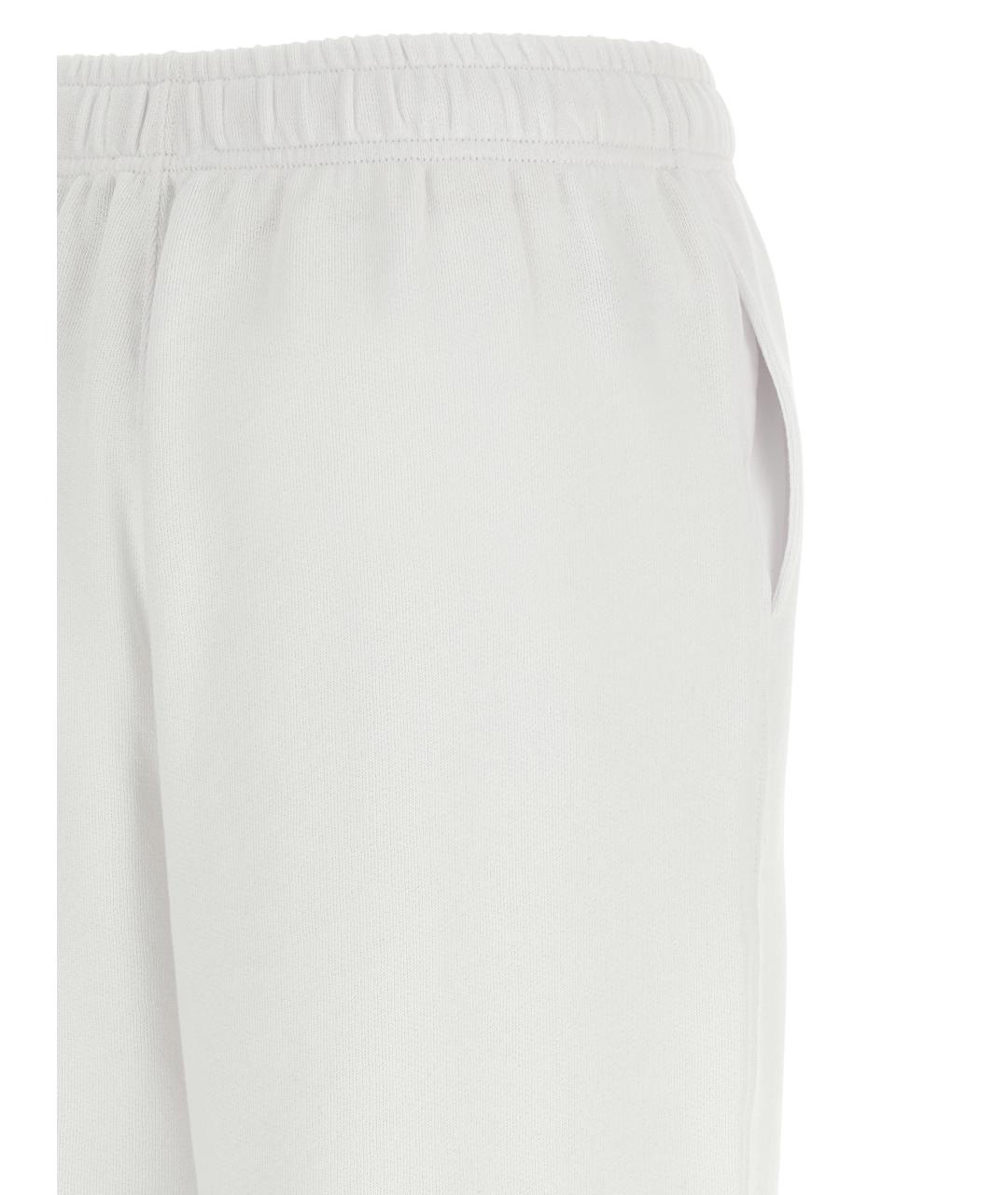 POLO RALPH LAUREN Белые хлопковые прямые брюки, фото 4