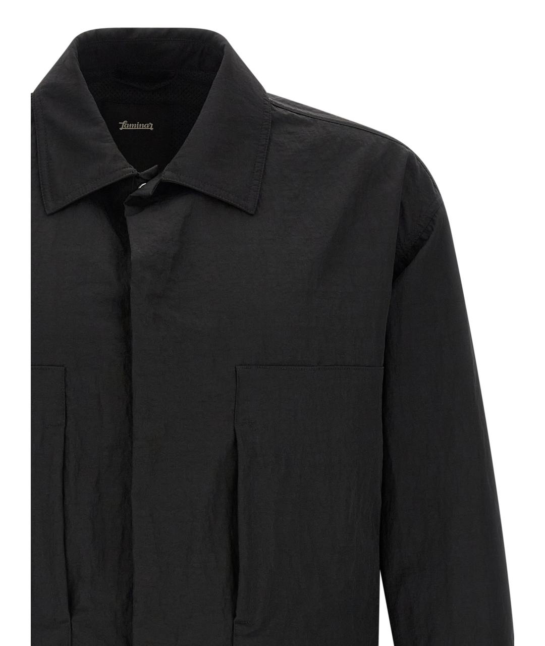 LAMINAR Черная полиамидовая куртка, фото 3