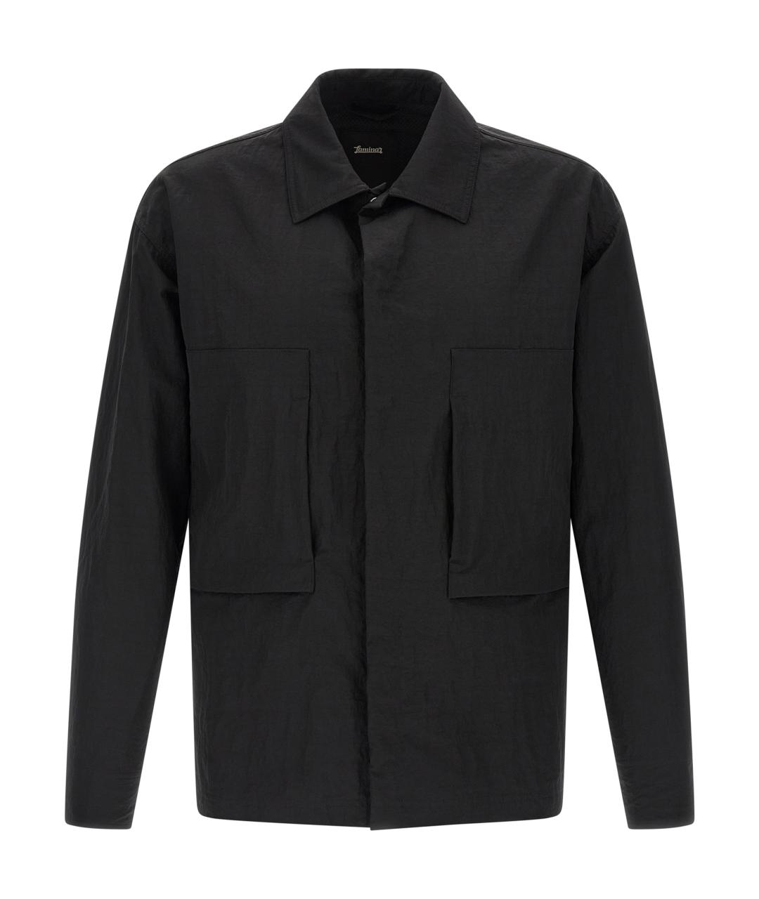 LAMINAR Черная полиамидовая куртка, фото 1