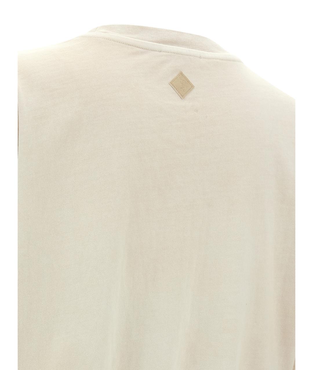 HAIKURE Бежевое хлопковое повседневное платье, фото 4