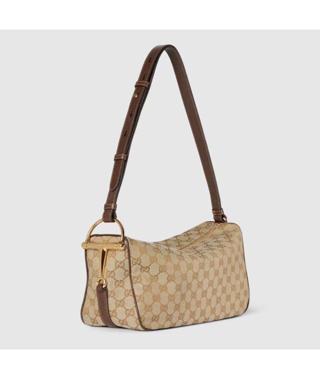 GUCCI Горчичная сумка через плечо, фото 4