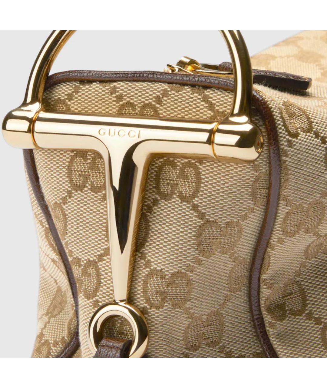 GUCCI Горчичная сумка через плечо, фото 3