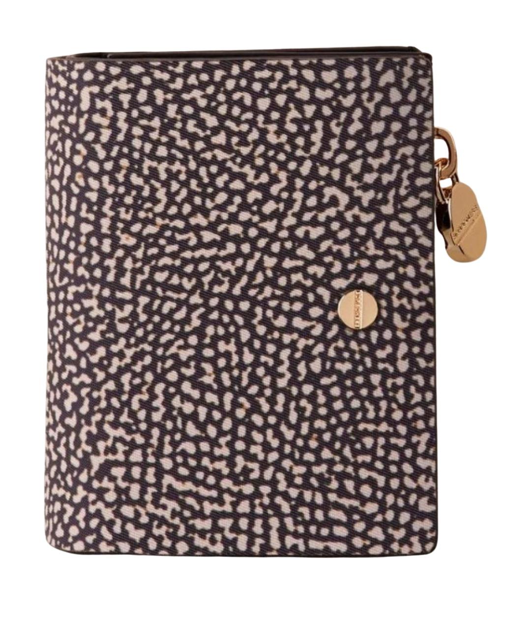 BORBONESE Черный кошелек, фото 1