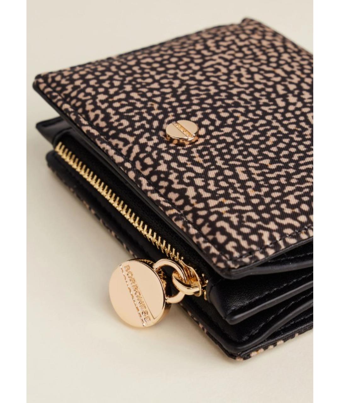 BORBONESE Черный кошелек, фото 4