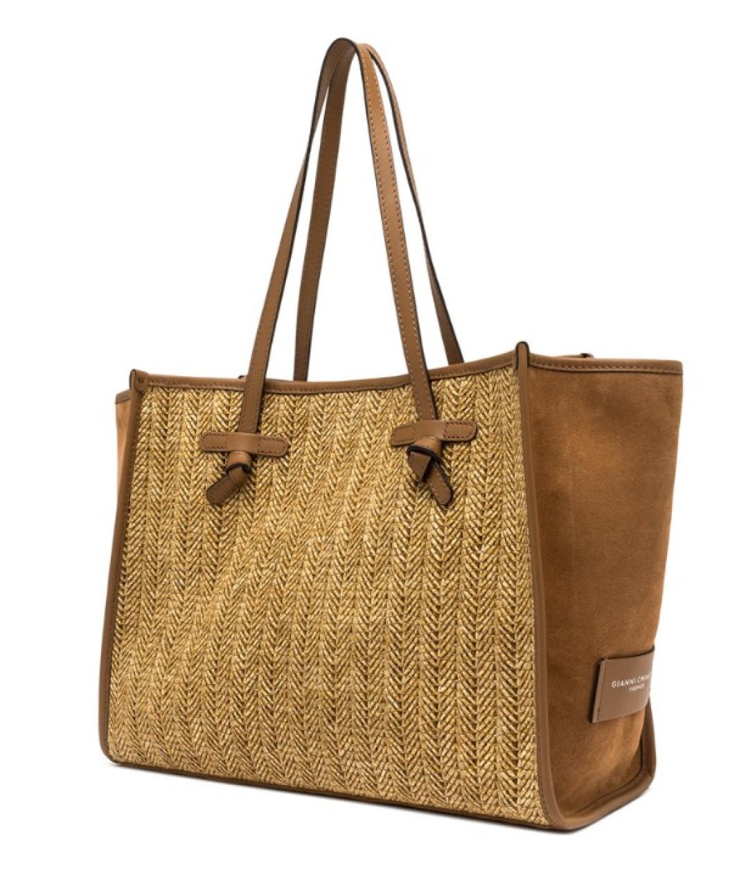 Gianni Chiarini Бежевая сумка тоут, фото 2