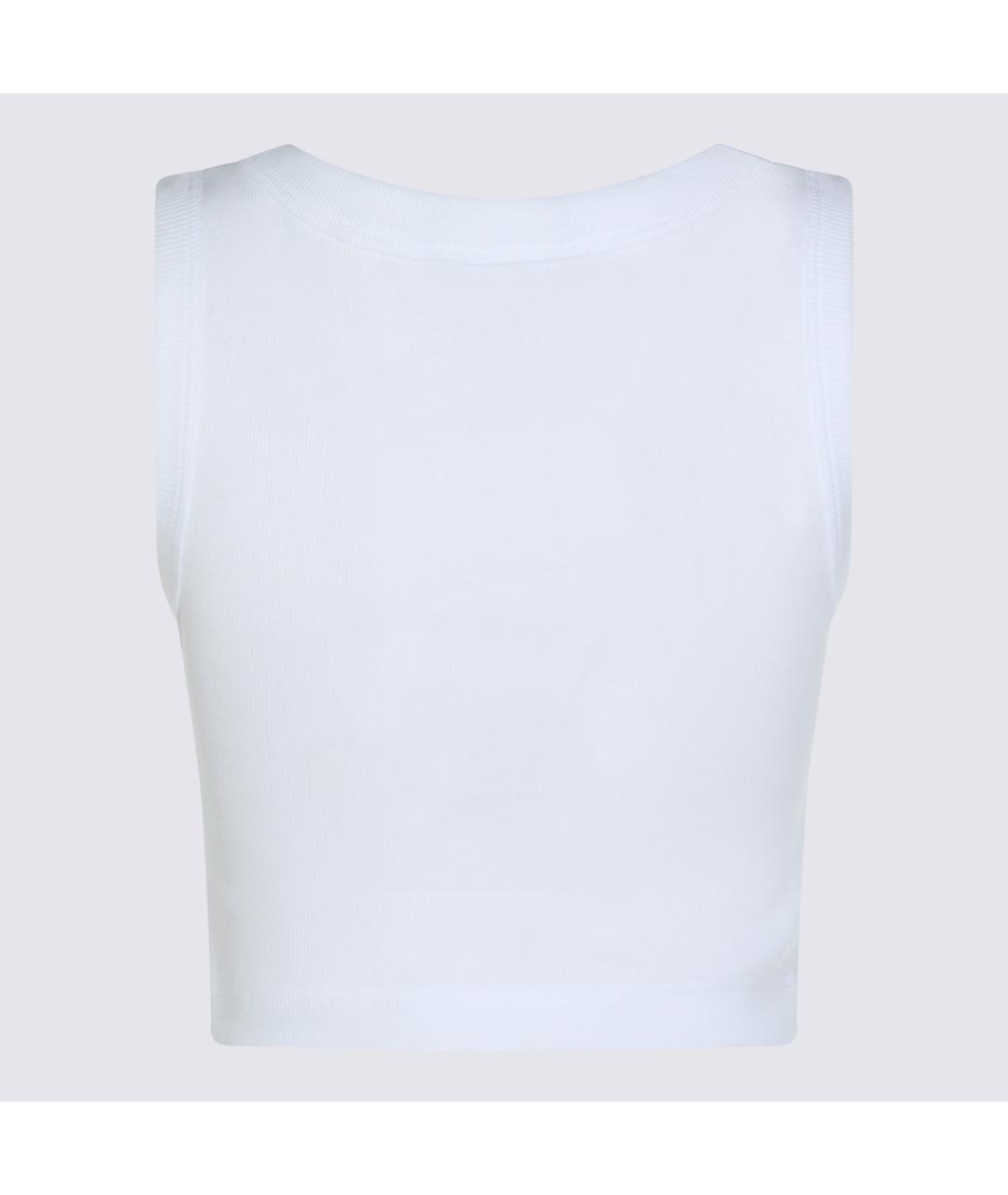 DOLCE&GABBANA Белая хлопковая майка, фото 2