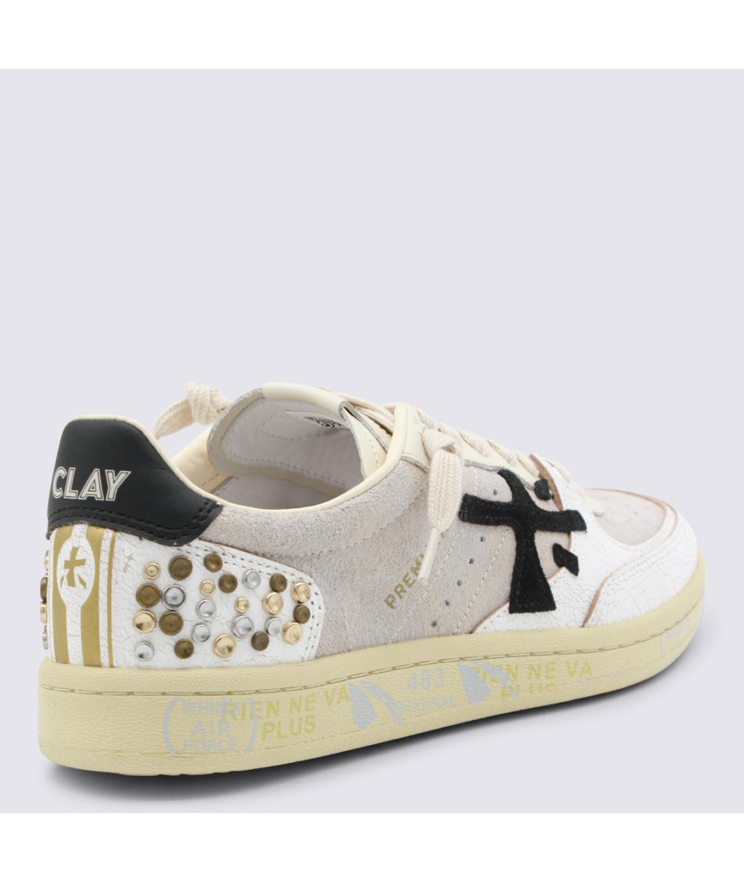 PREMIATA Белые замшевые кеды, фото 3