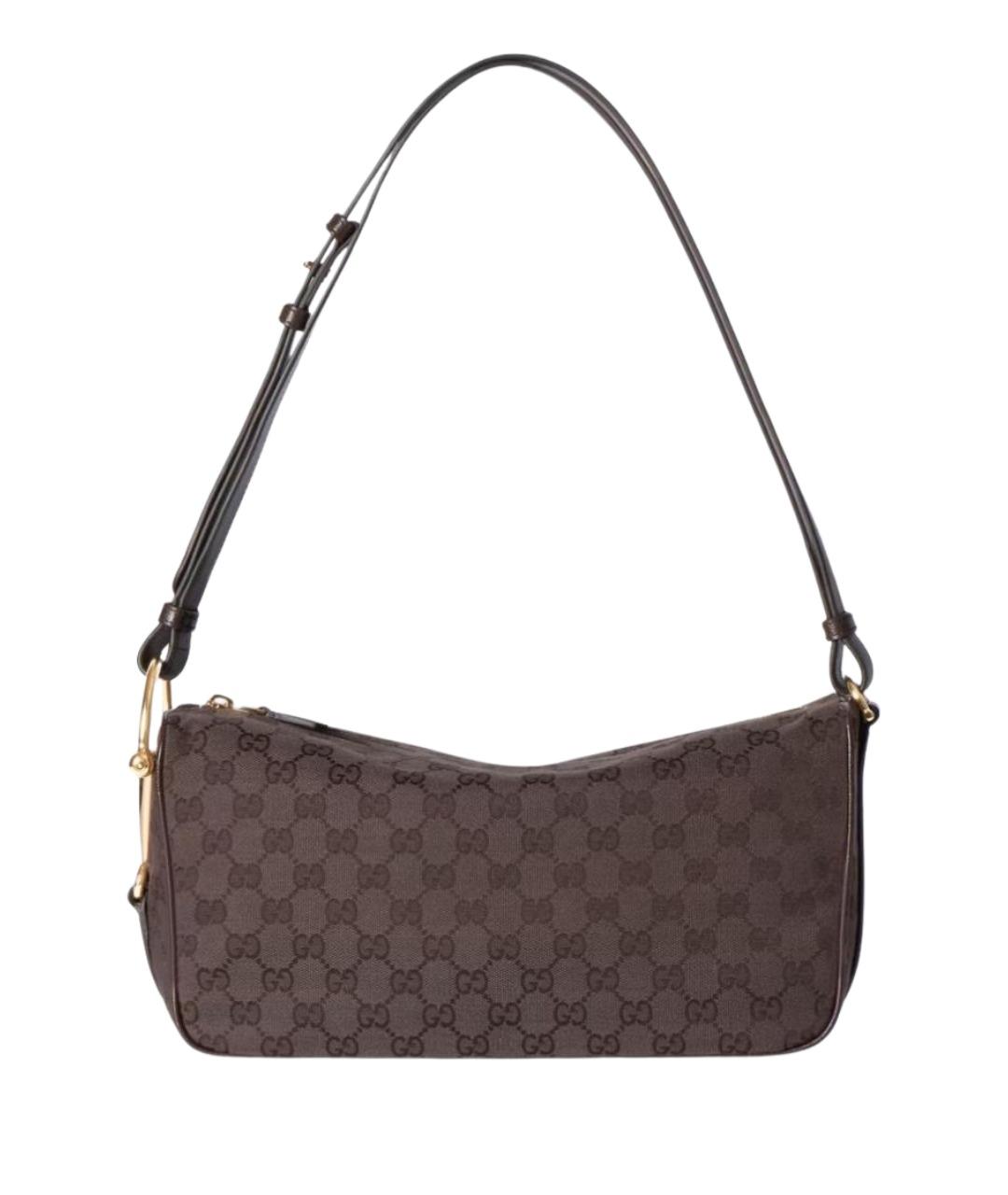 GUCCI Коричневая сумка через плечо, фото 1