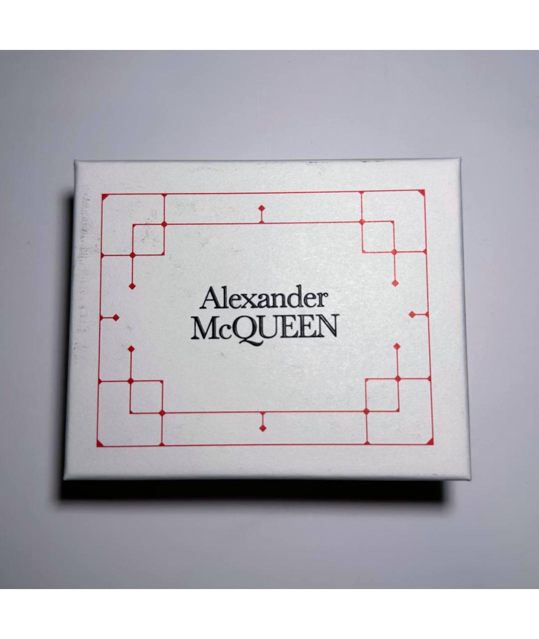 ALEXANDER MCQUEEN Черный браслет, фото 5