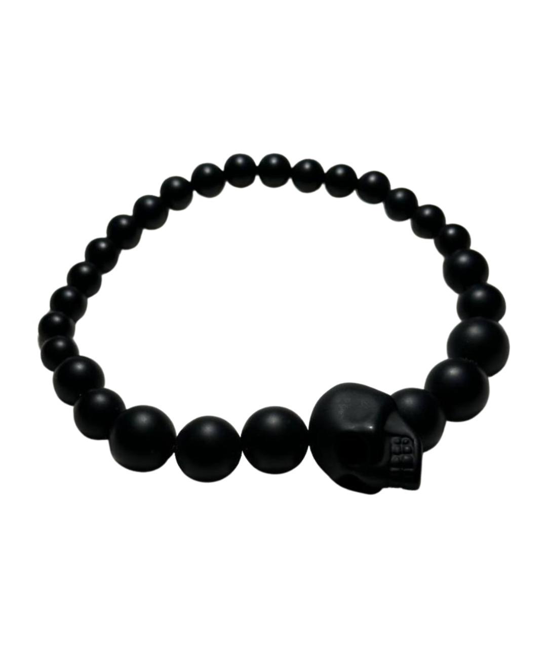 ALEXANDER MCQUEEN Черный браслет, фото 1