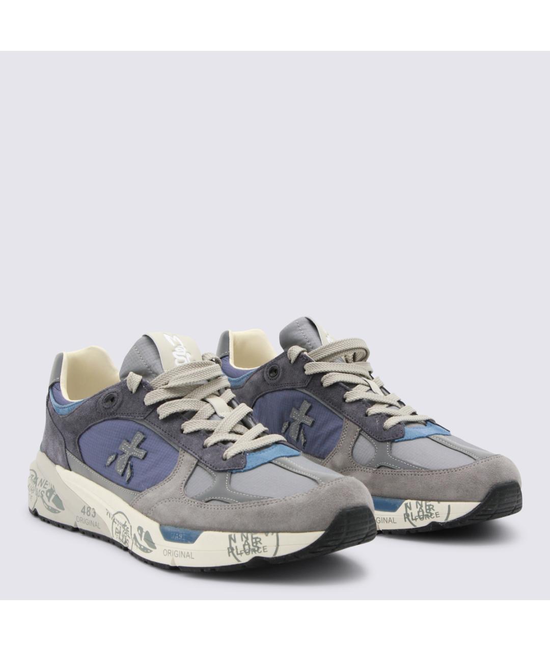 PREMIATA Кожаные низкие кроссовки / кеды, фото 2