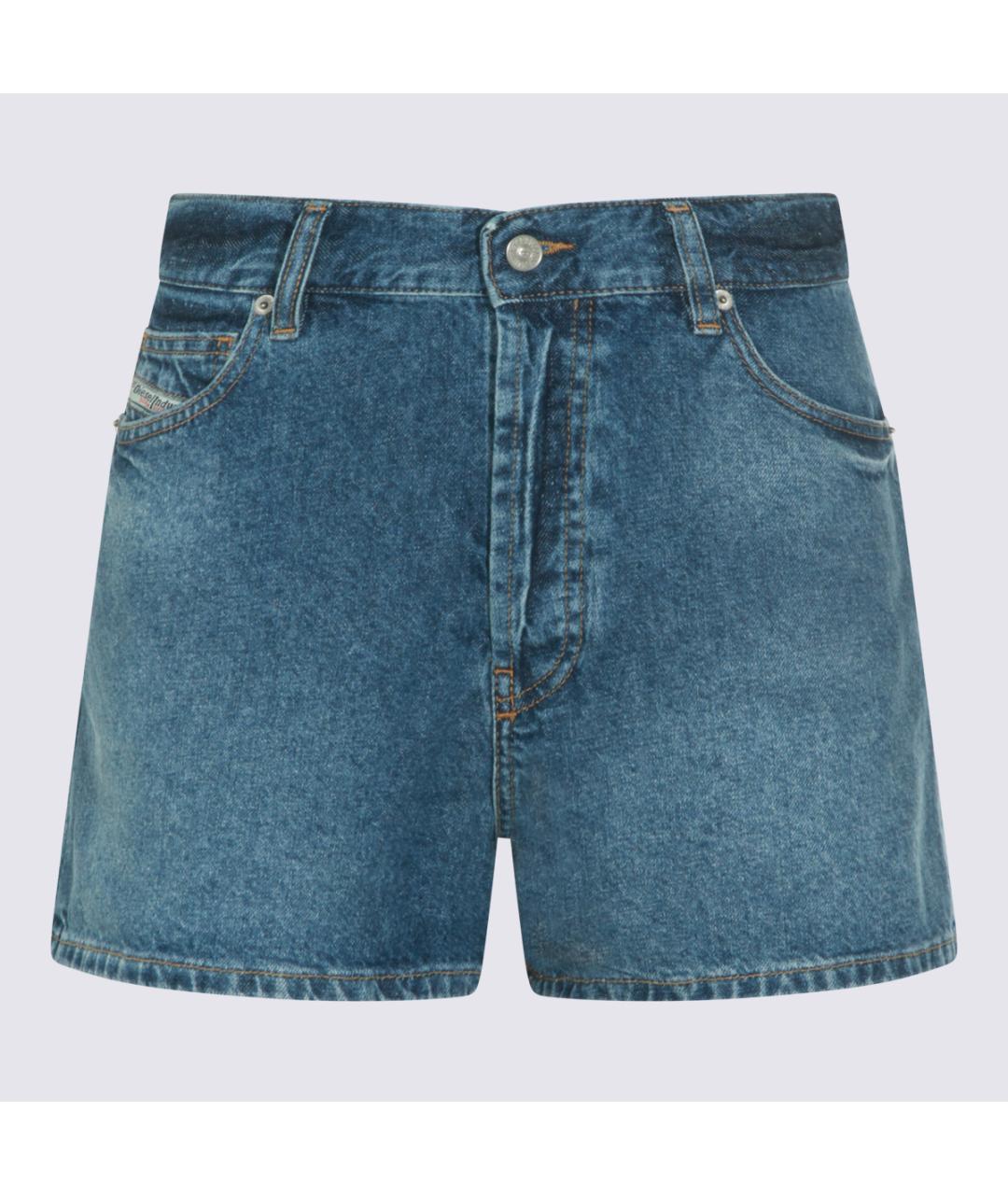 DIESEL Синие деним шорты, фото 5