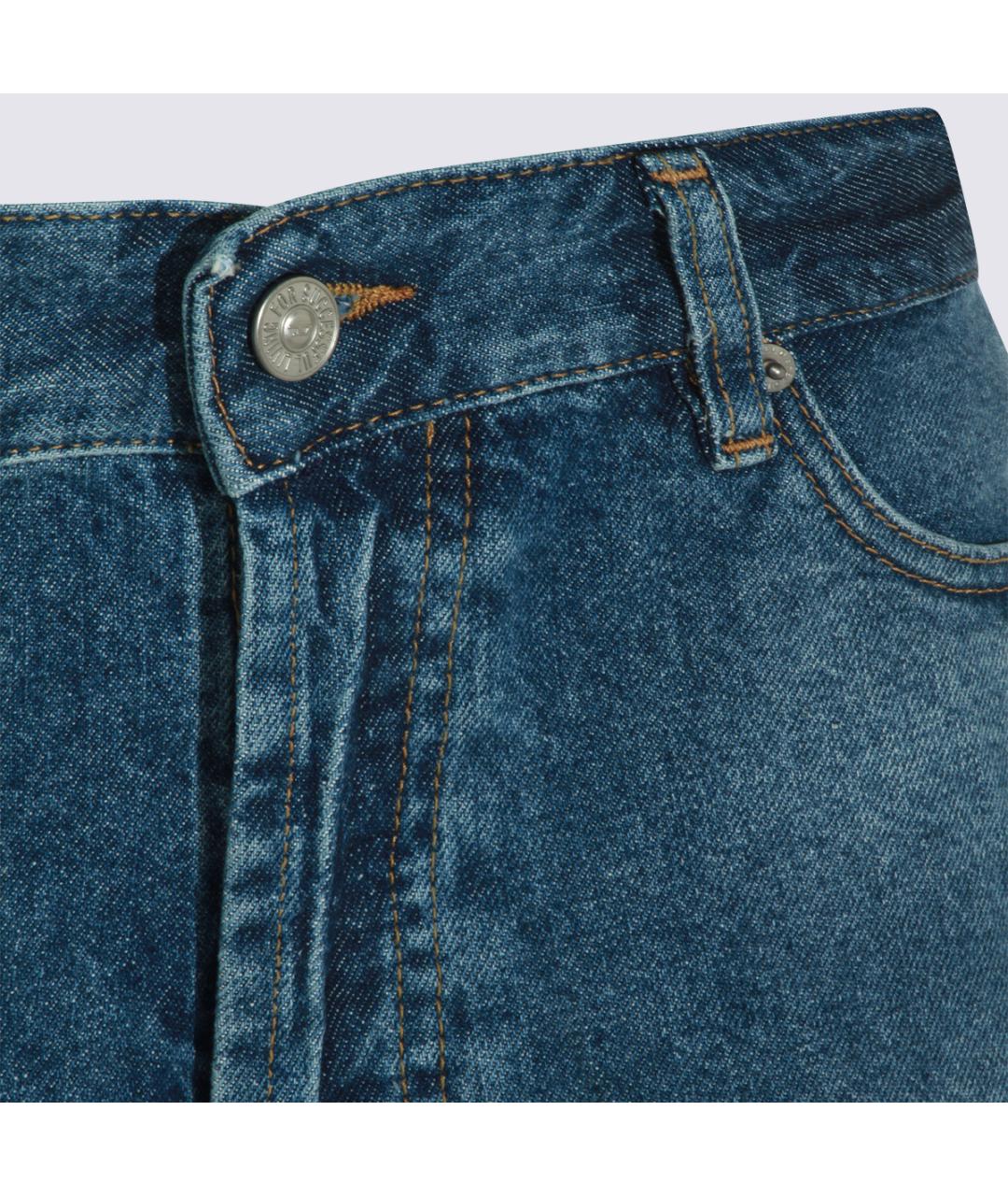DIESEL Синие деним шорты, фото 4