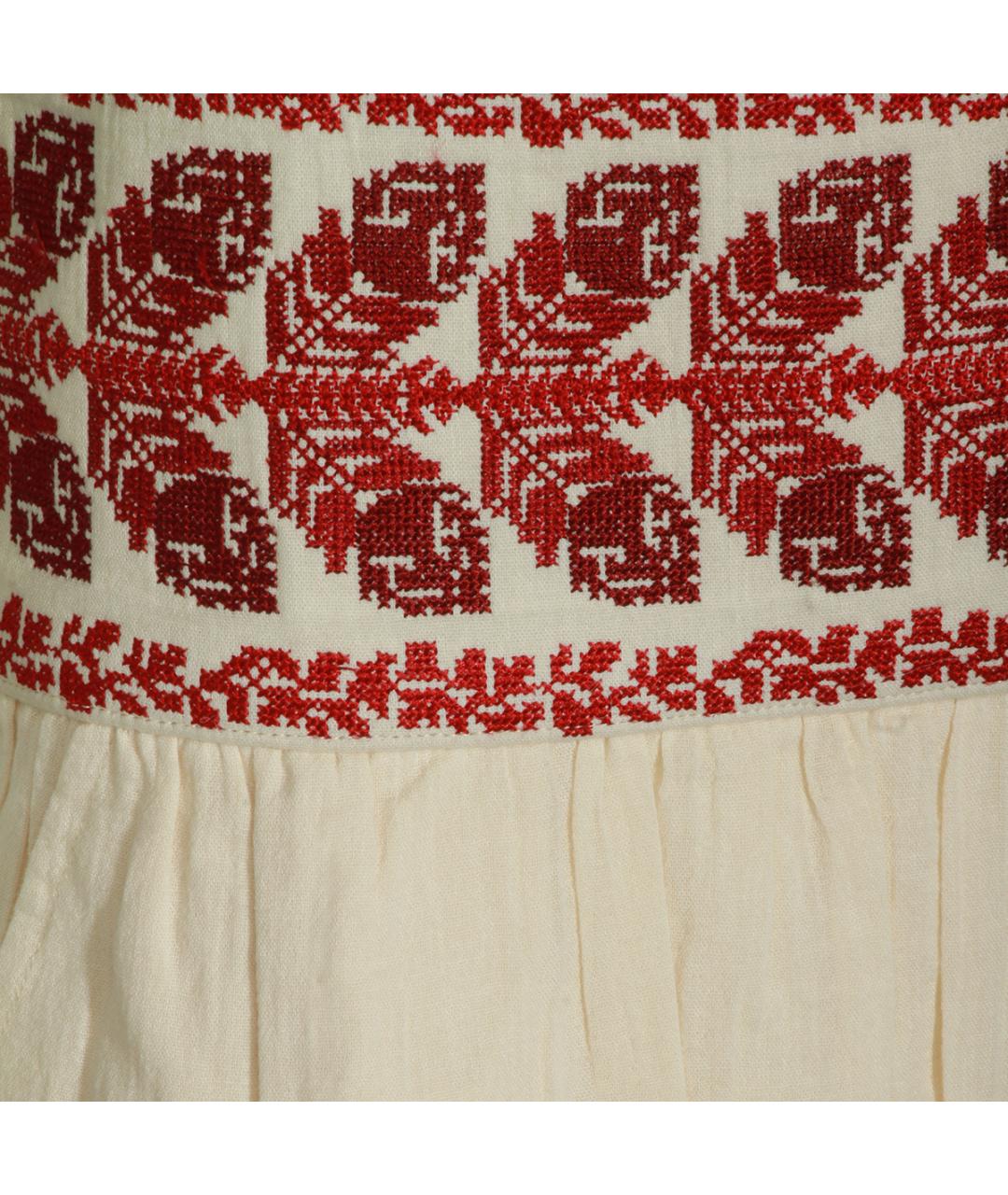 ISABEL MARANT ETOILE Бежевая вискозная юбка мини, фото 3