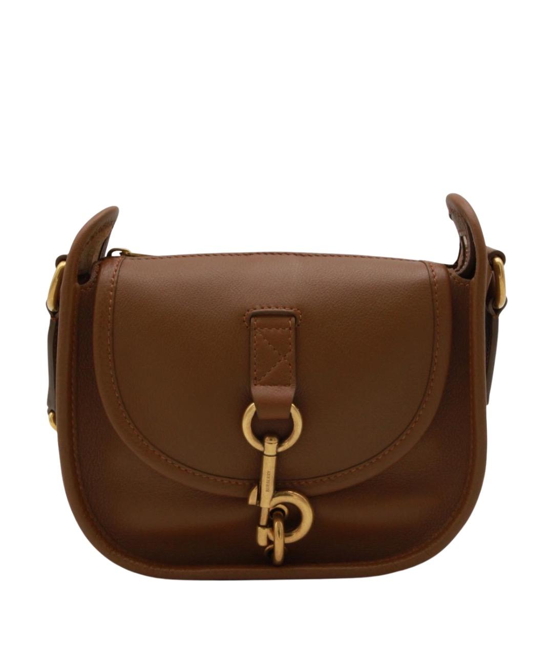 BURBERRY Коричневая сумка через плечо, фото 1